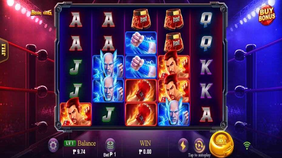 Boxing King Multi-Payline Slot Machine